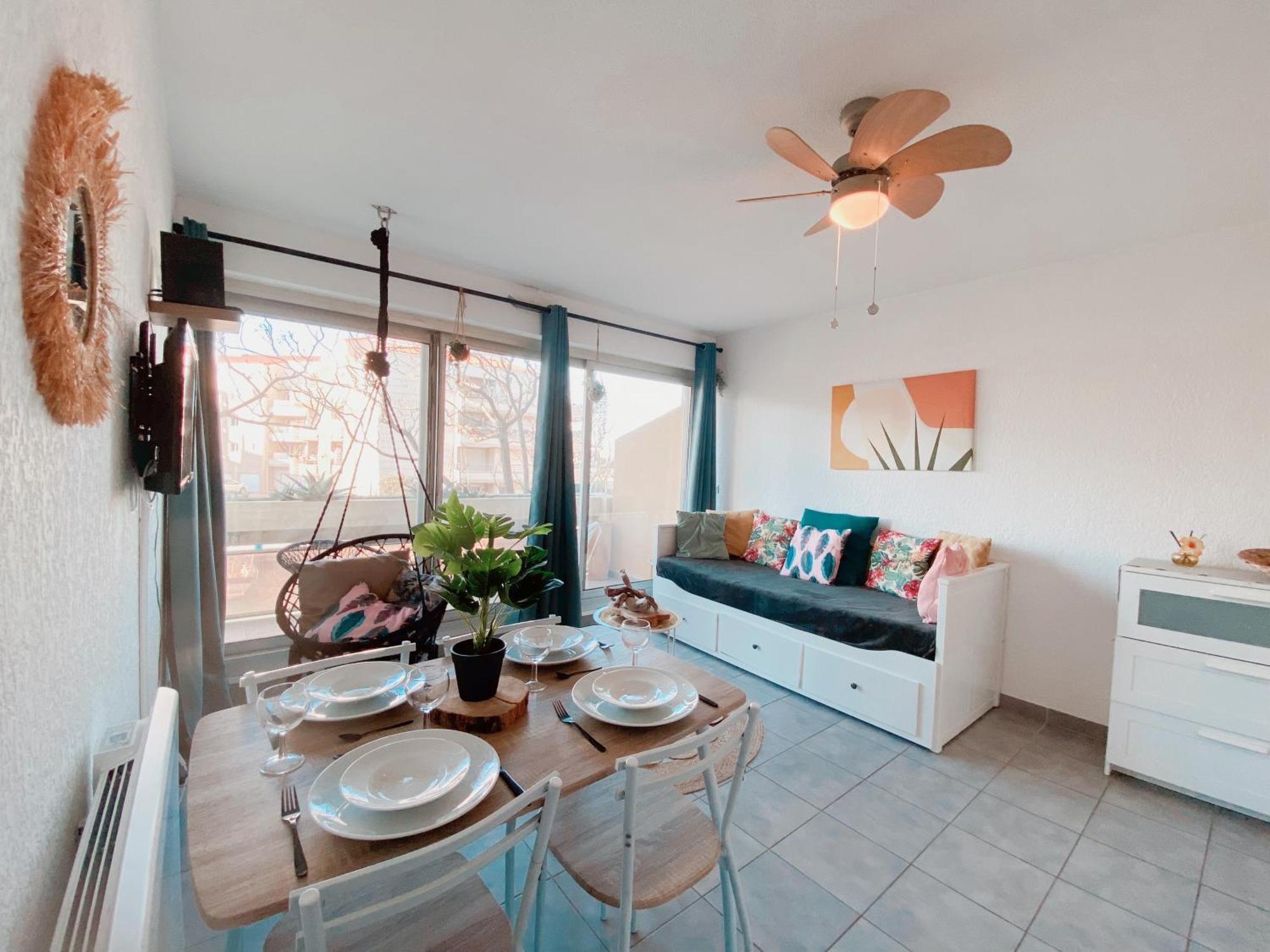 Superbe T2 Au Calme Avec Balcon Sur La Marina - 10 Apartment Кане Екстериор снимка