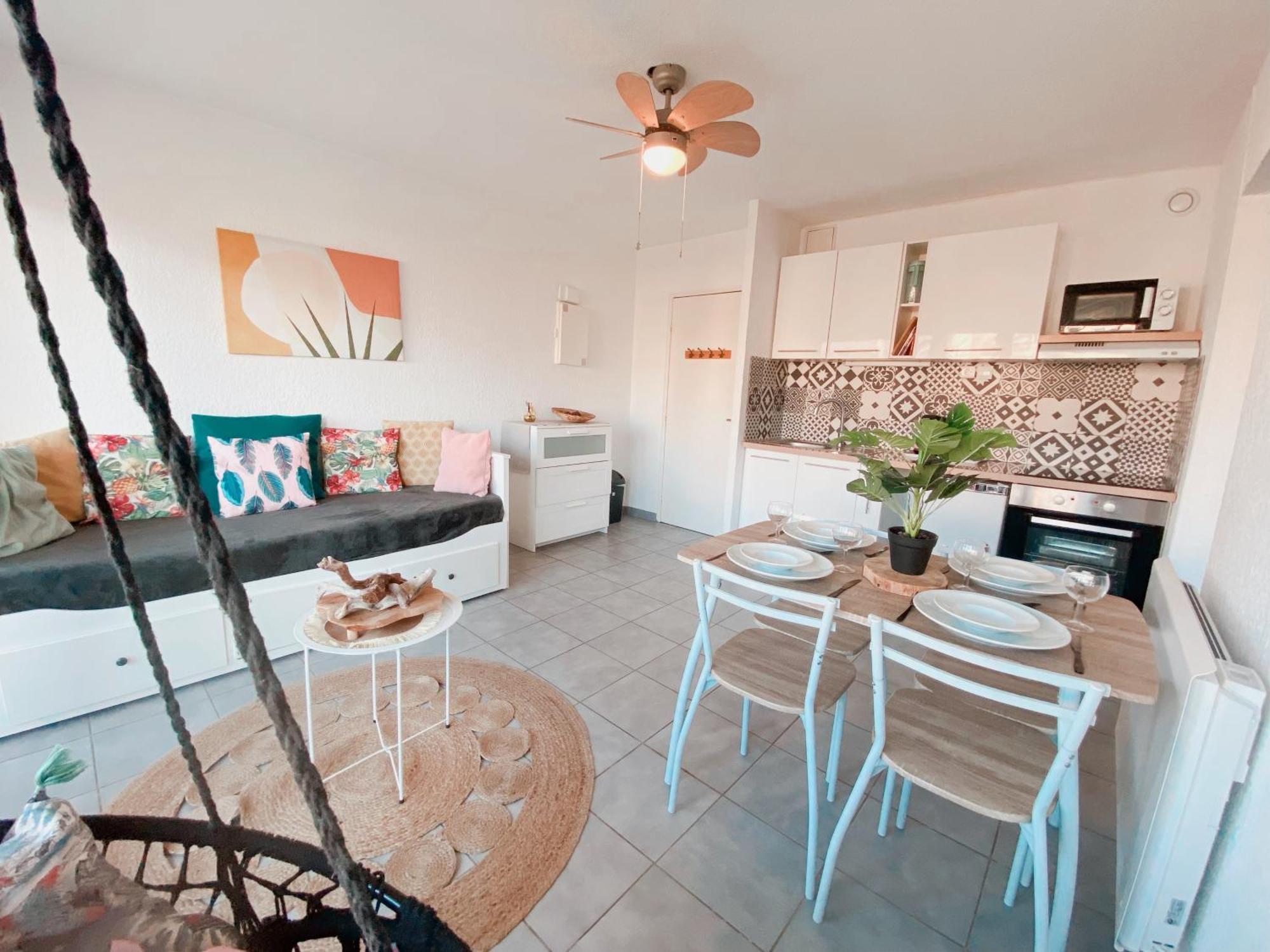 Superbe T2 Au Calme Avec Balcon Sur La Marina - 10 Apartment Кане Екстериор снимка