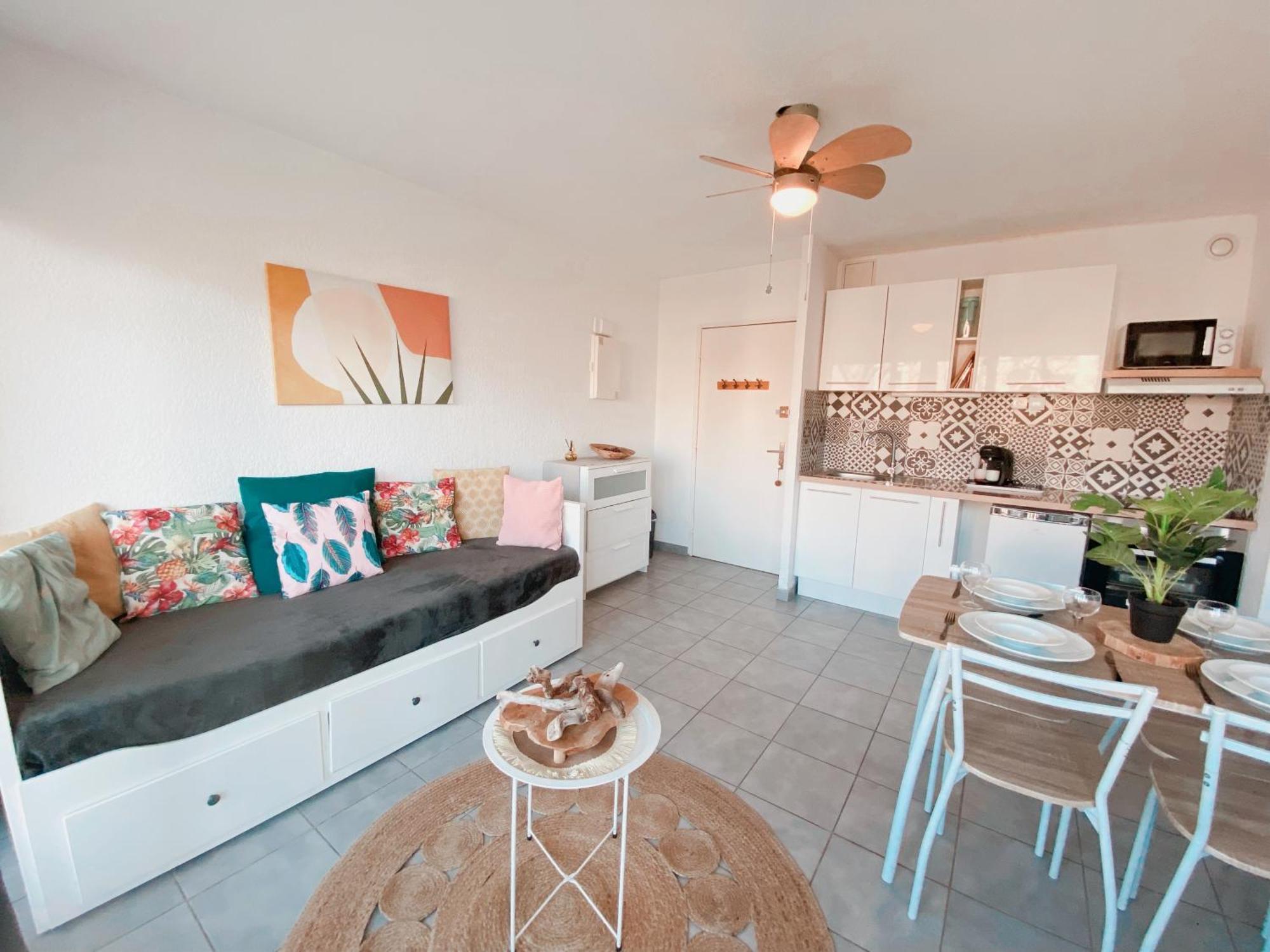 Superbe T2 Au Calme Avec Balcon Sur La Marina - 10 Apartment Кане Екстериор снимка